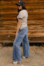 Rodeo Quincy Buffalo Billie Coin Jean