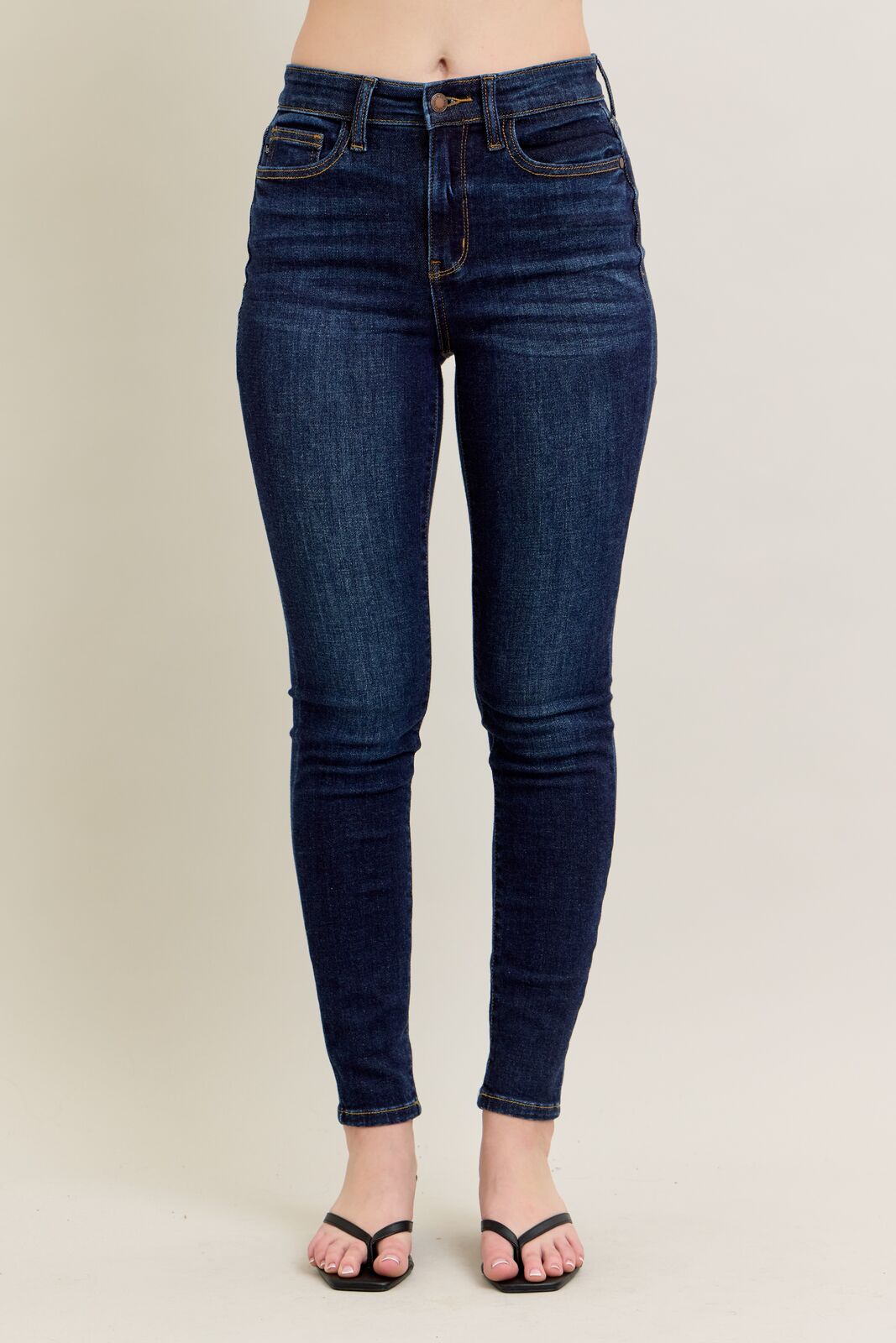 Judy Blue Skinny Fit Dark Wash, High Waist