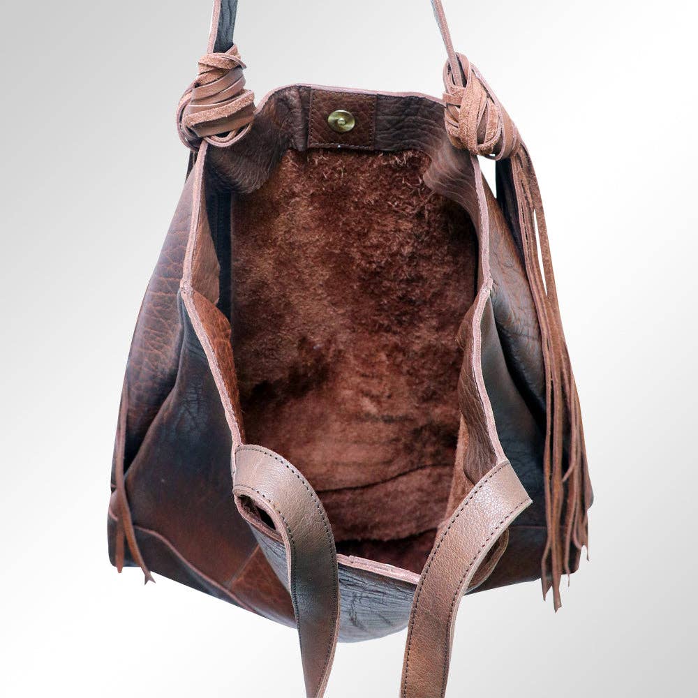 Western Knotted Strap Shoulder Bag