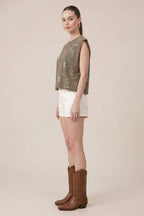 Boot Scootin’ Western Print Tee