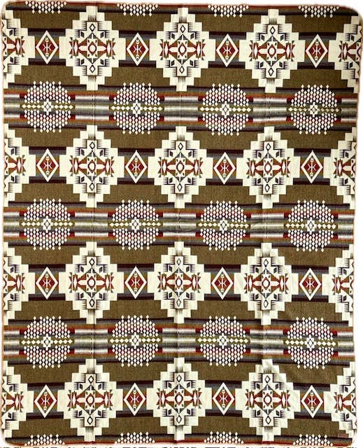 Painted Desert Alpaca Blanket