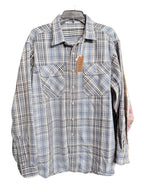 Mineral Washed Vintage Flannel Shirt