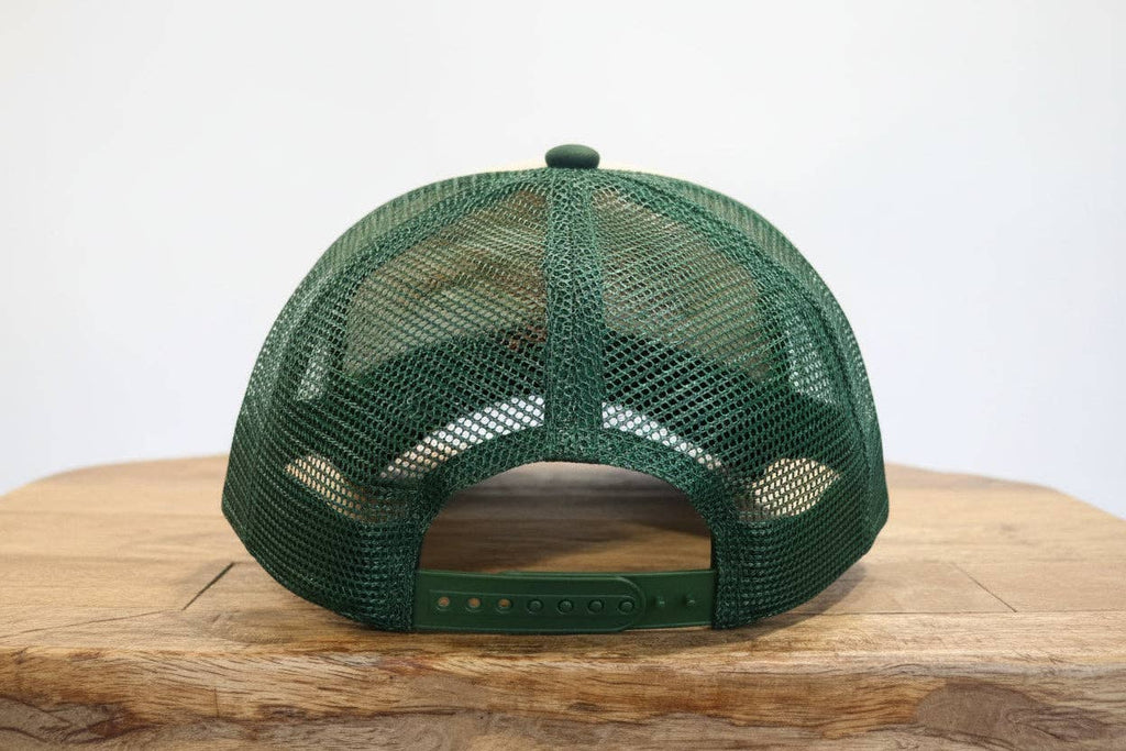 Armadillo Cowboy Trucker Hat – Green
