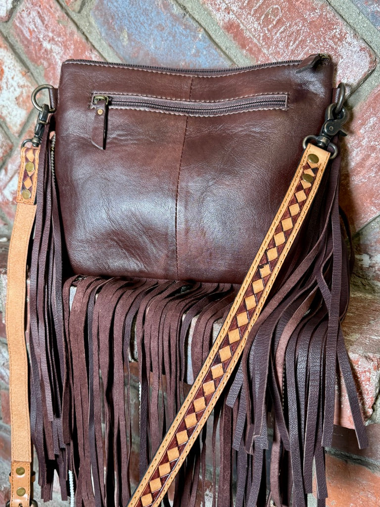 The Double Take Fringe Crossbody