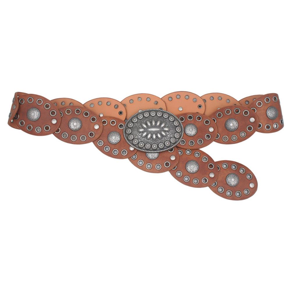 Oval Buckle Oval Disc Hip Belt