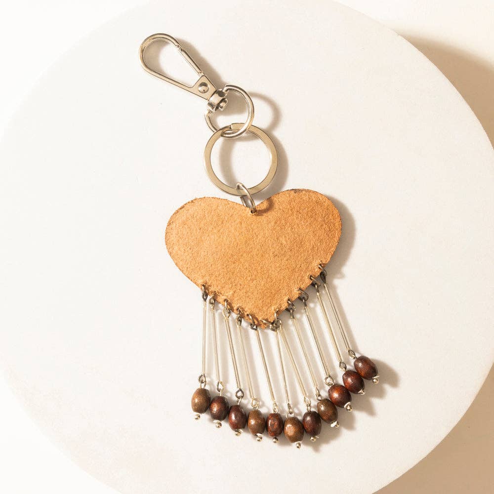 Wild at Heart Western Keychain