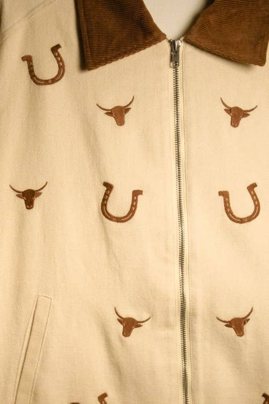 Lucky Trails Embroidered Western Jacket