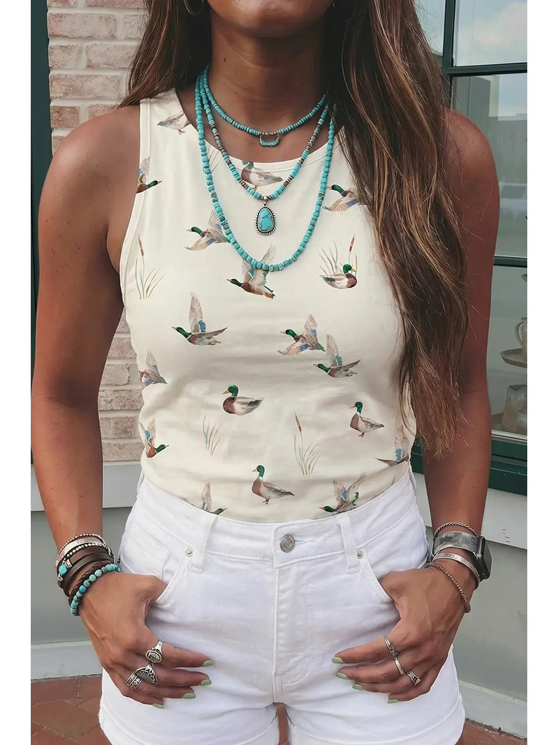 Mallard Duck Tank Top