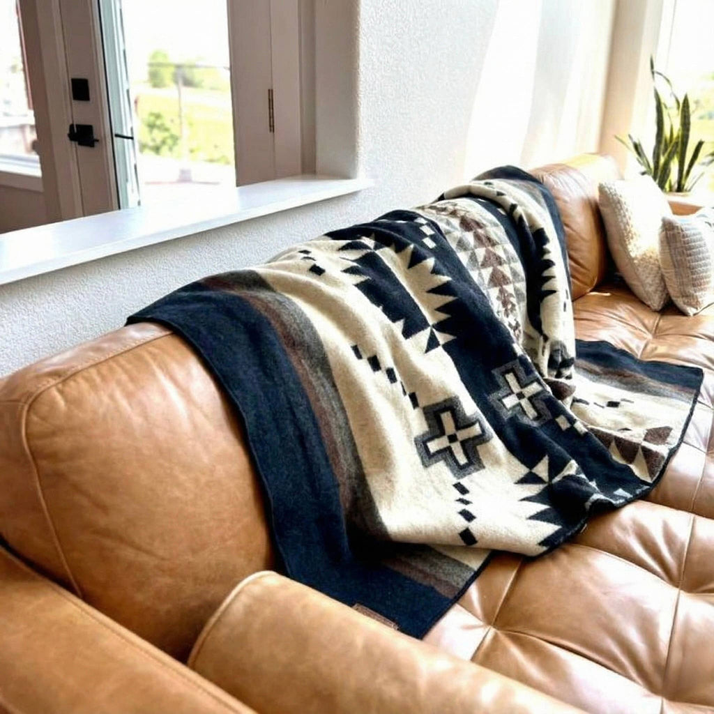 Sierra Crossing Alpaca Blanket