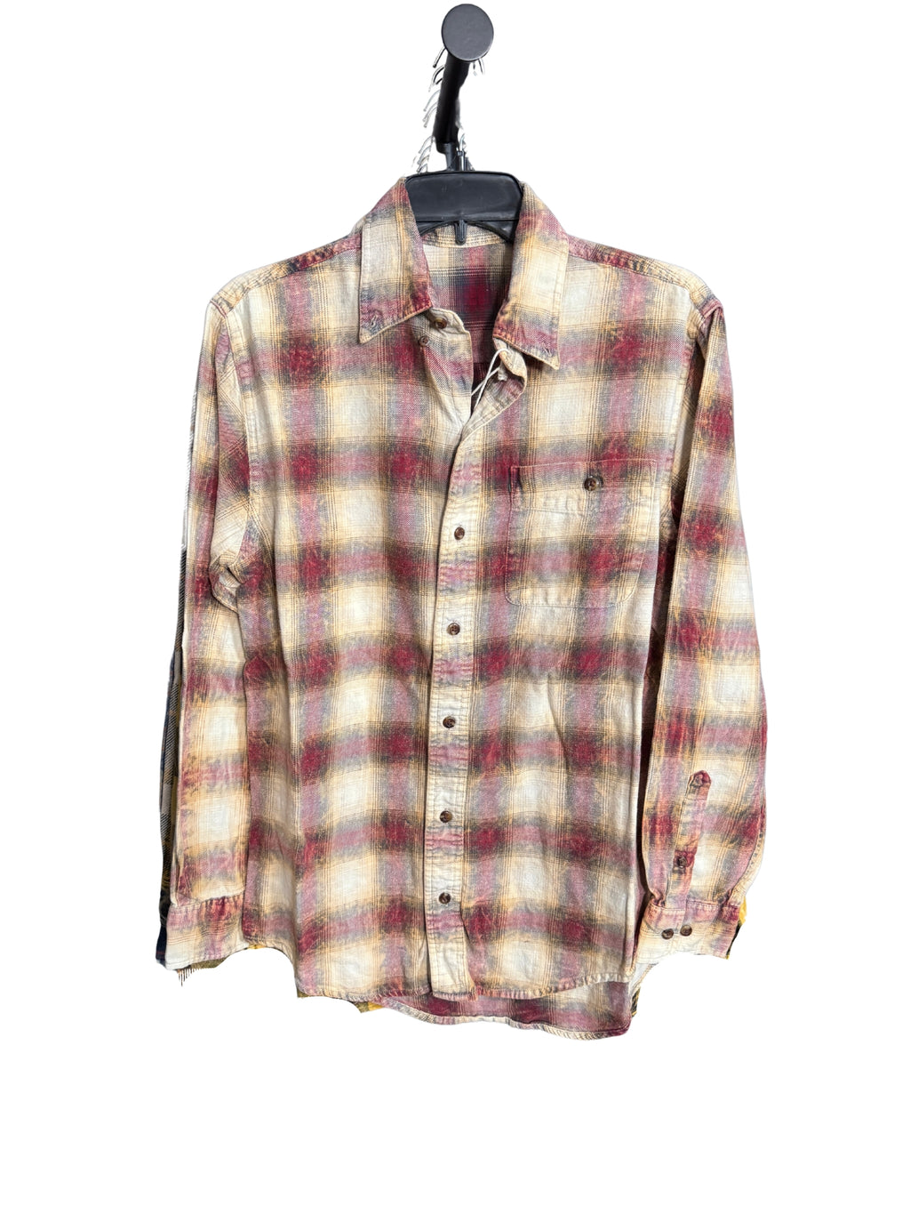 Mineral Washed Vintage Flannel Shirt