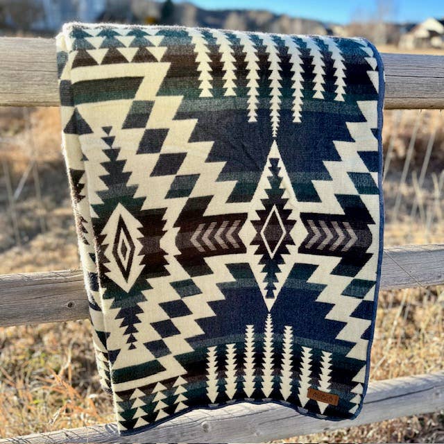 Canyon Sage Alpaca Blanket