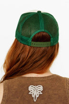 Armadillo Cowboy Trucker Hat – Green