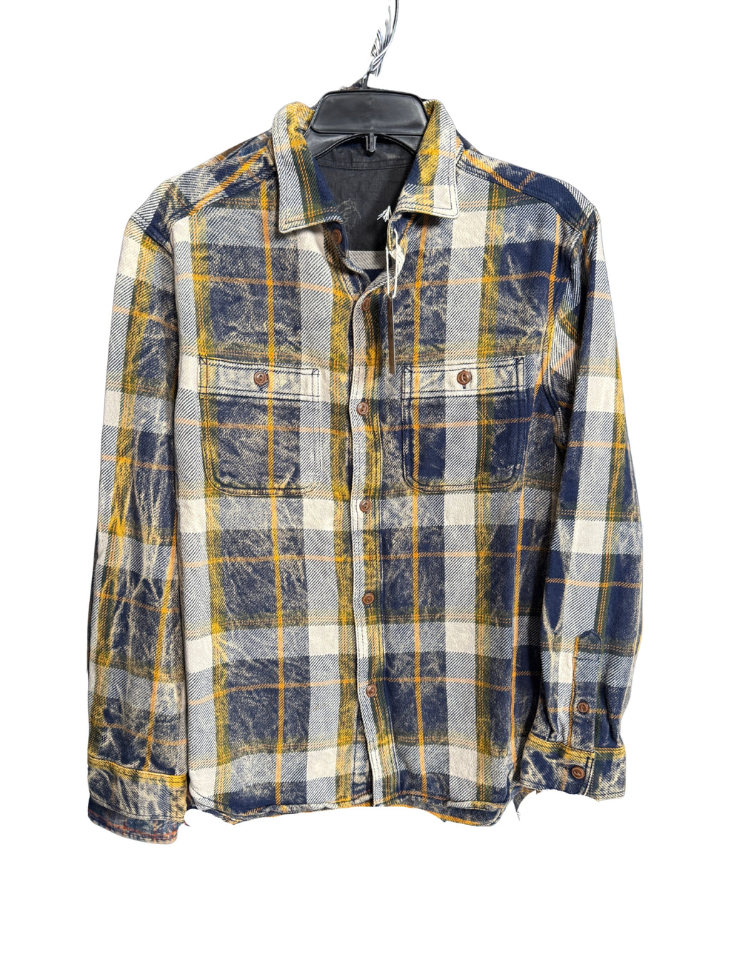 Mineral Washed Vintage Flannel Shirt