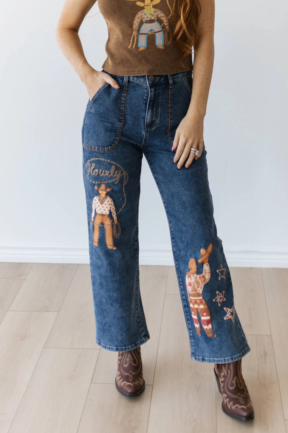 Howdy Cowboy Denim Jeans