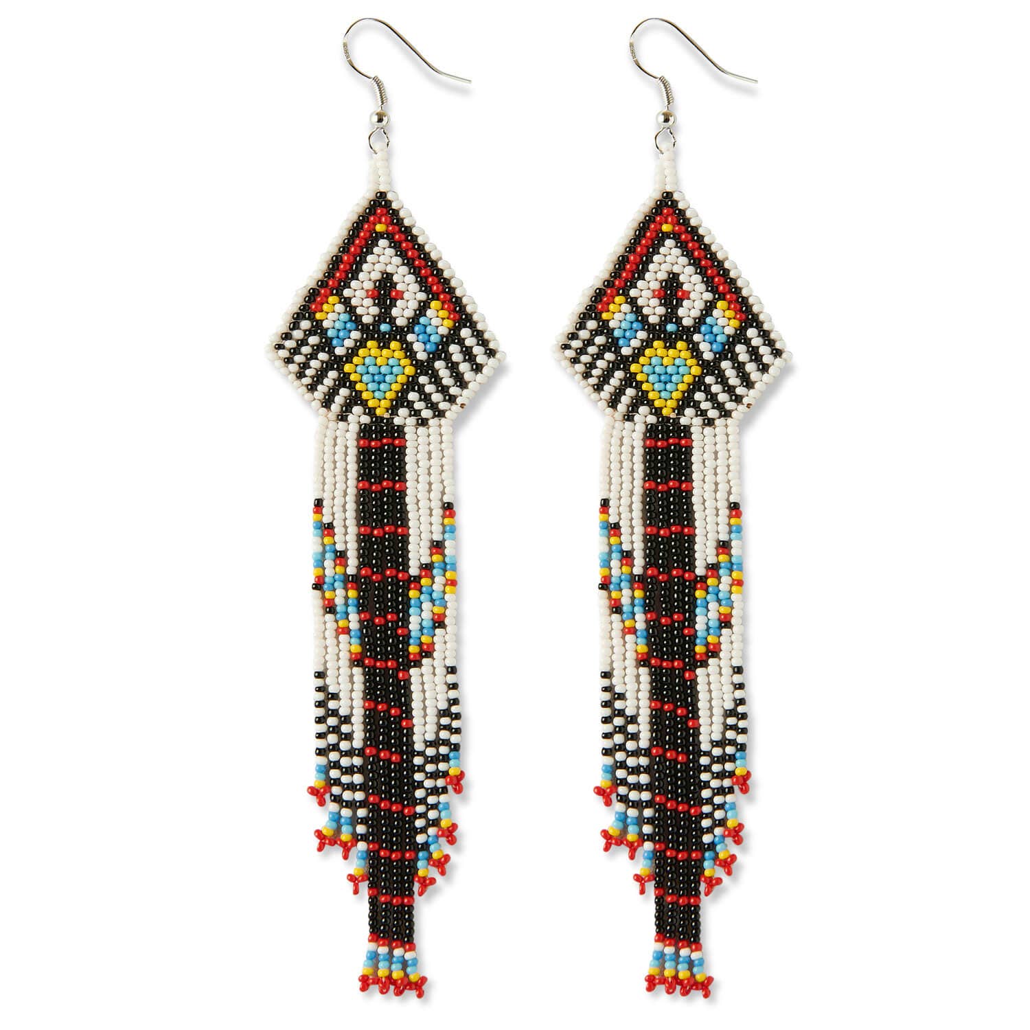 Nordic Wolf - Ancestral Beaded Earrings for Free Spirits