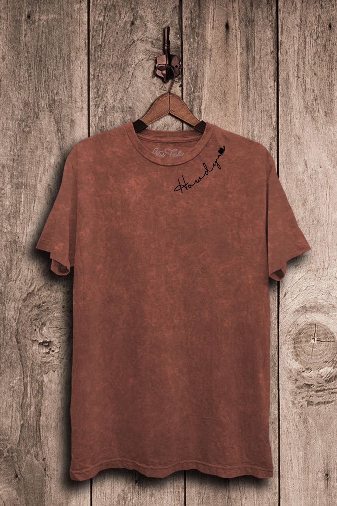 Howdy Cowboy Hat Graphic Tshirt