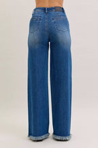 Judy Blue High Waist Column Straight Jeans