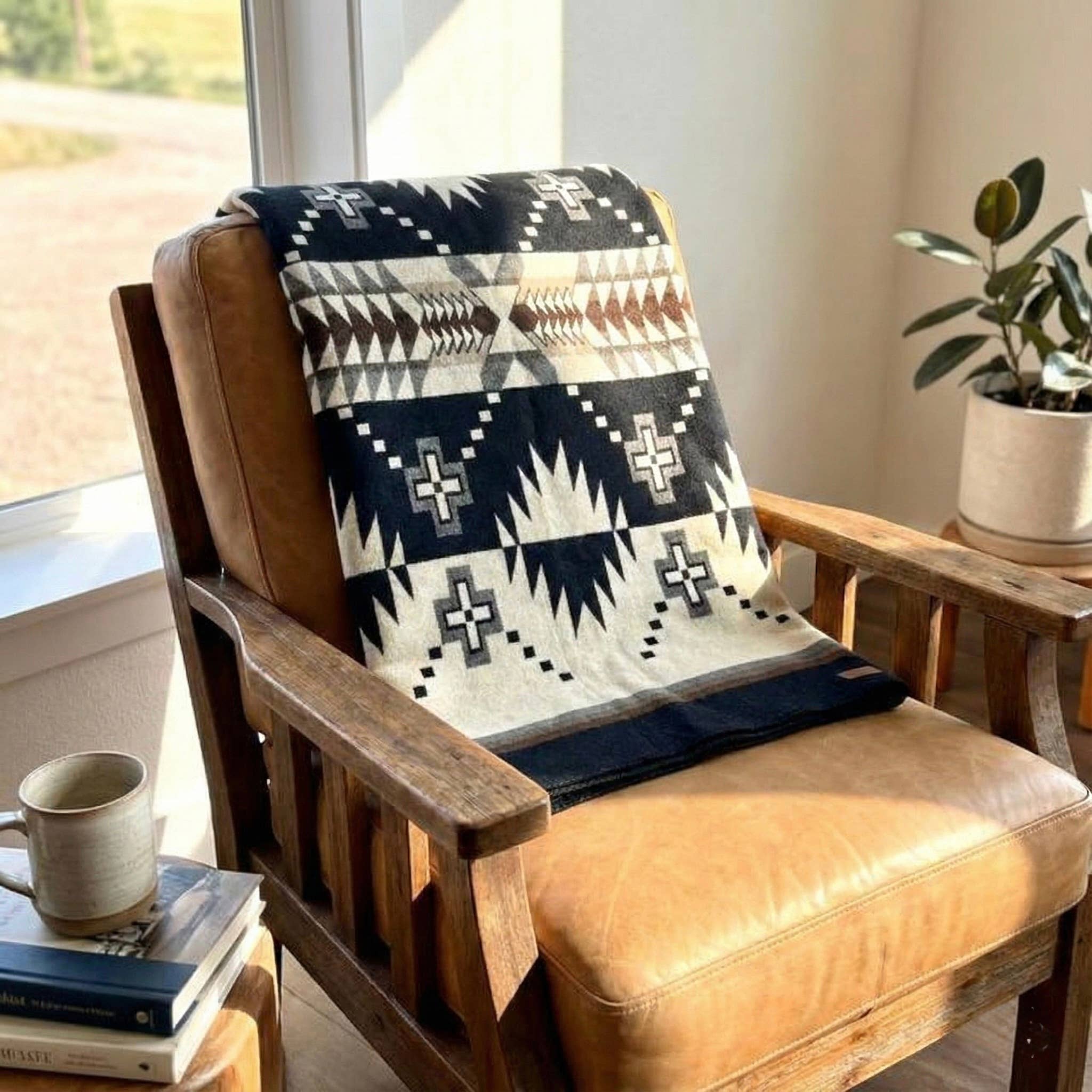 Sierra Crossing Alpaca Blanket