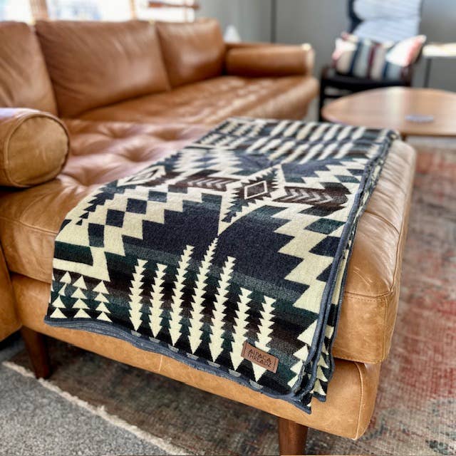 Canyon Sage Alpaca Blanket