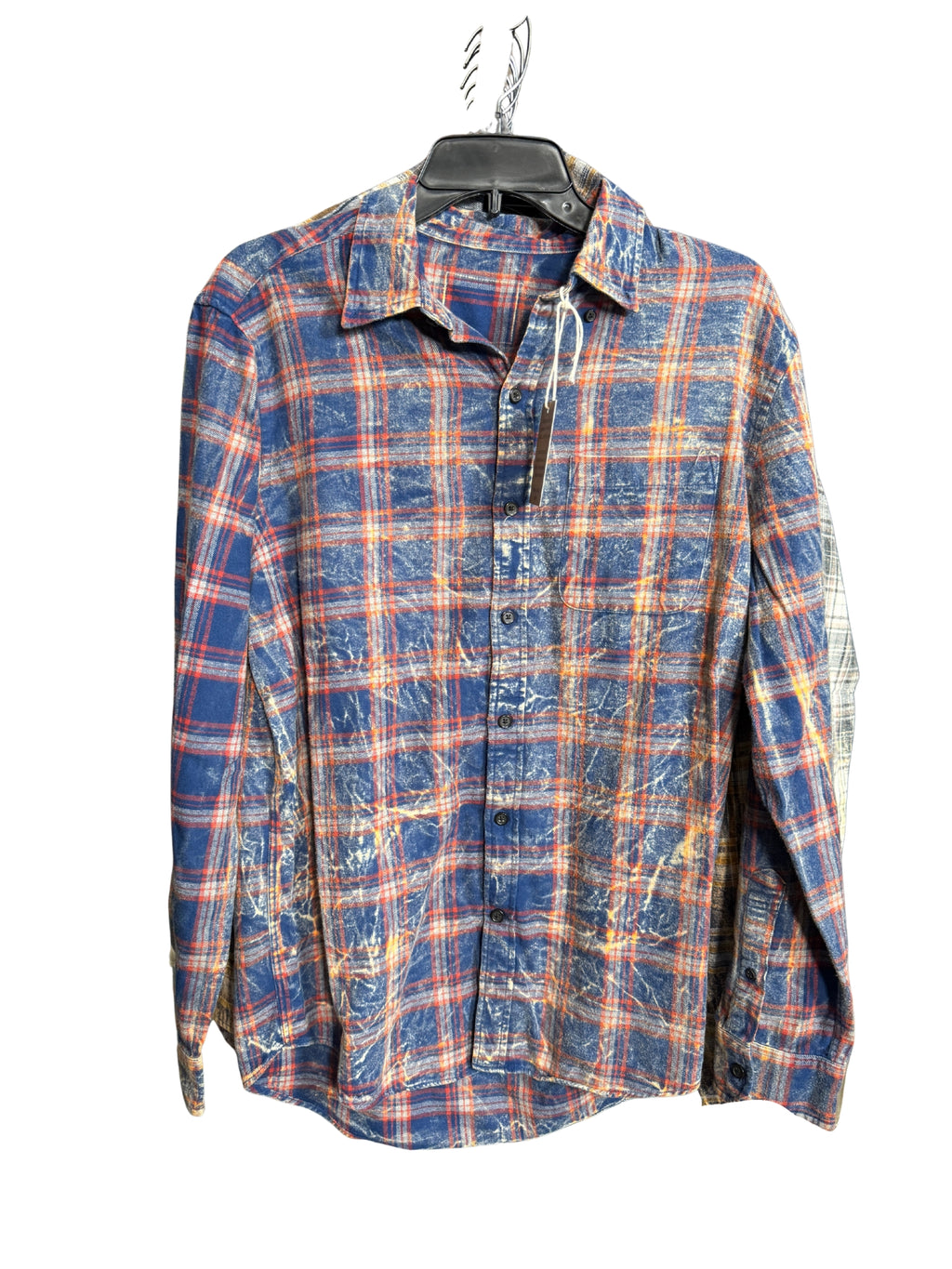 Mineral Washed Vintage Flannel Shirt