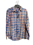 Mineral Washed Vintage Flannel Shirt