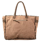 Weekender Upcycled Canvas Ladies Bag