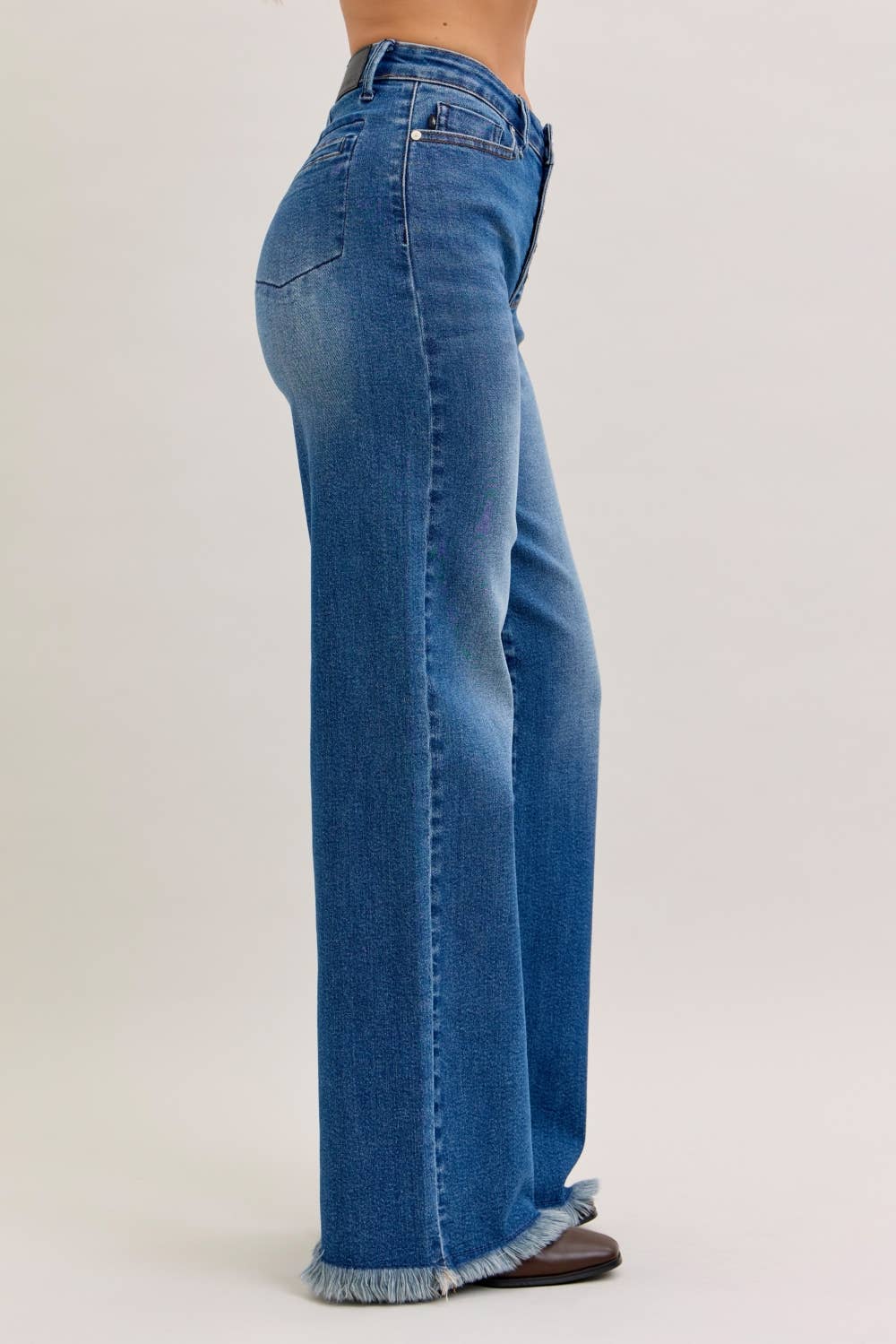 Judy Blue High Waist Column Straight Jeans