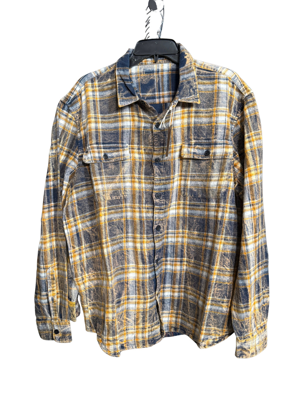 Mineral Washed Vintage Flannel Shirt