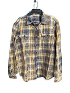 Mineral Washed Vintage Flannel Shirt