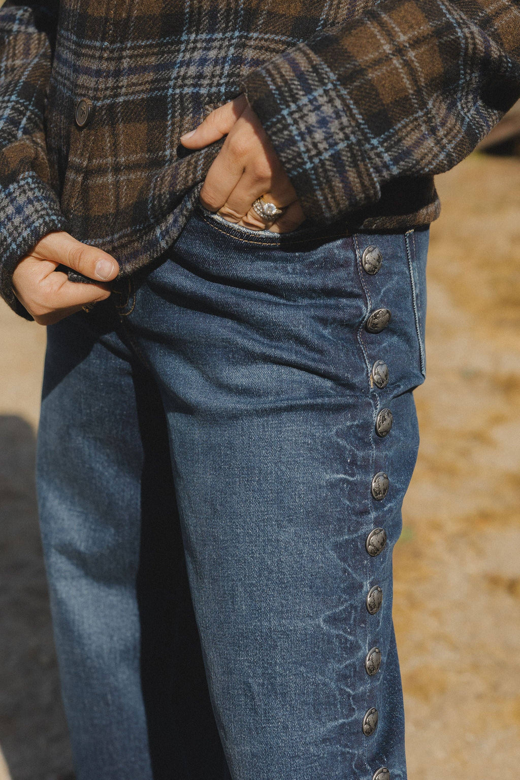 Rodeo Quincy Buffalo Billie Coin Jean