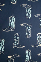 Boot Scootin’ Western Print Tee