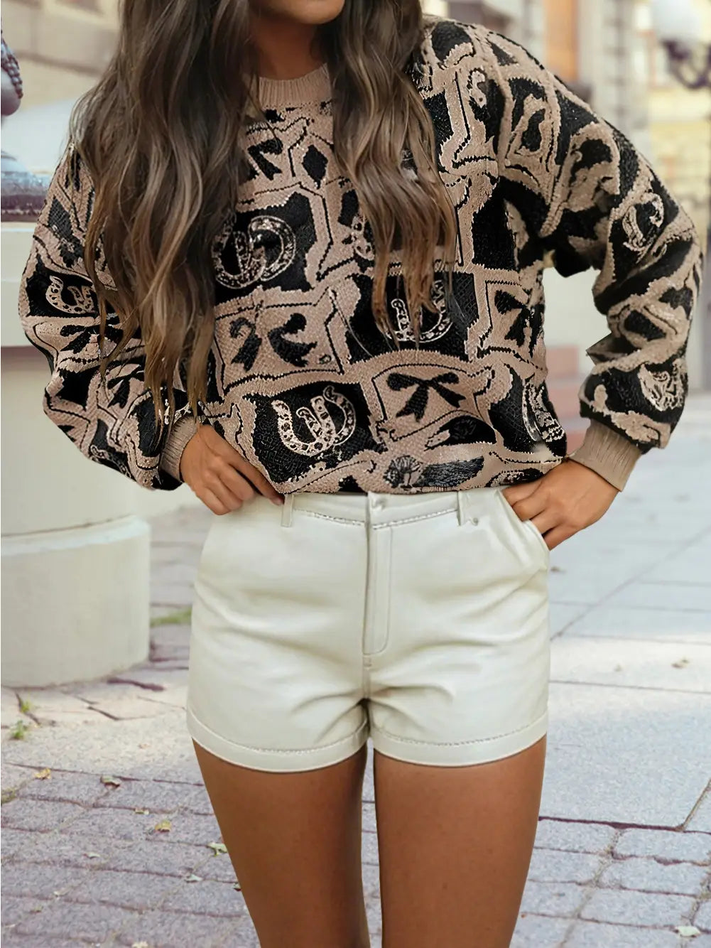 The Cowgirl Code Knit Sweater
