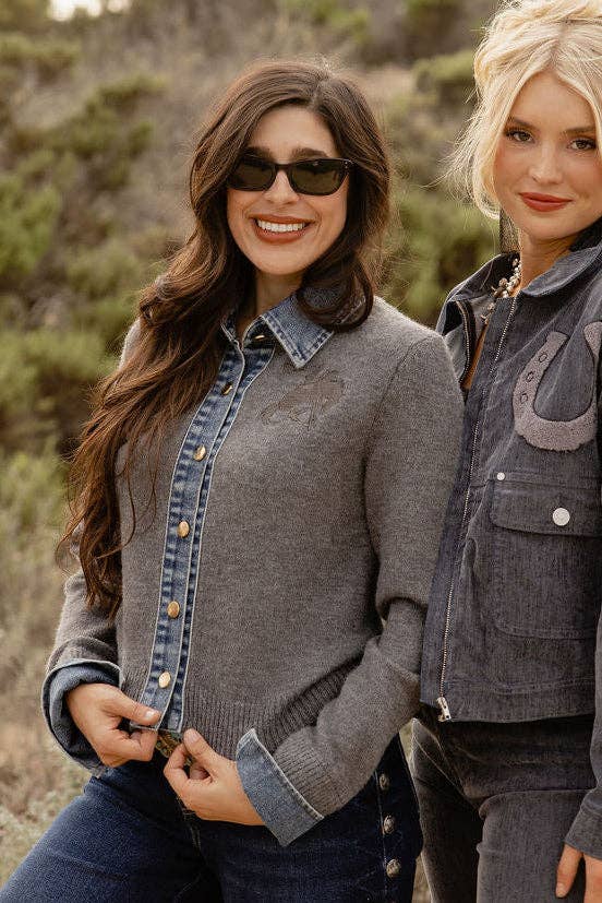 Mustang Molly Snap Cardigan