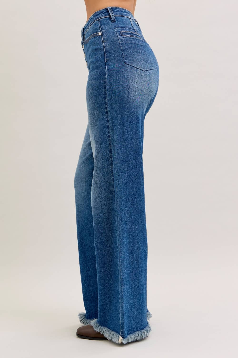 Judy Blue High Waist Column Straight Jeans
