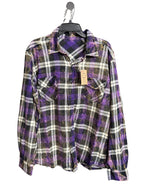 Mineral Washed Vintage Flannel Shirt