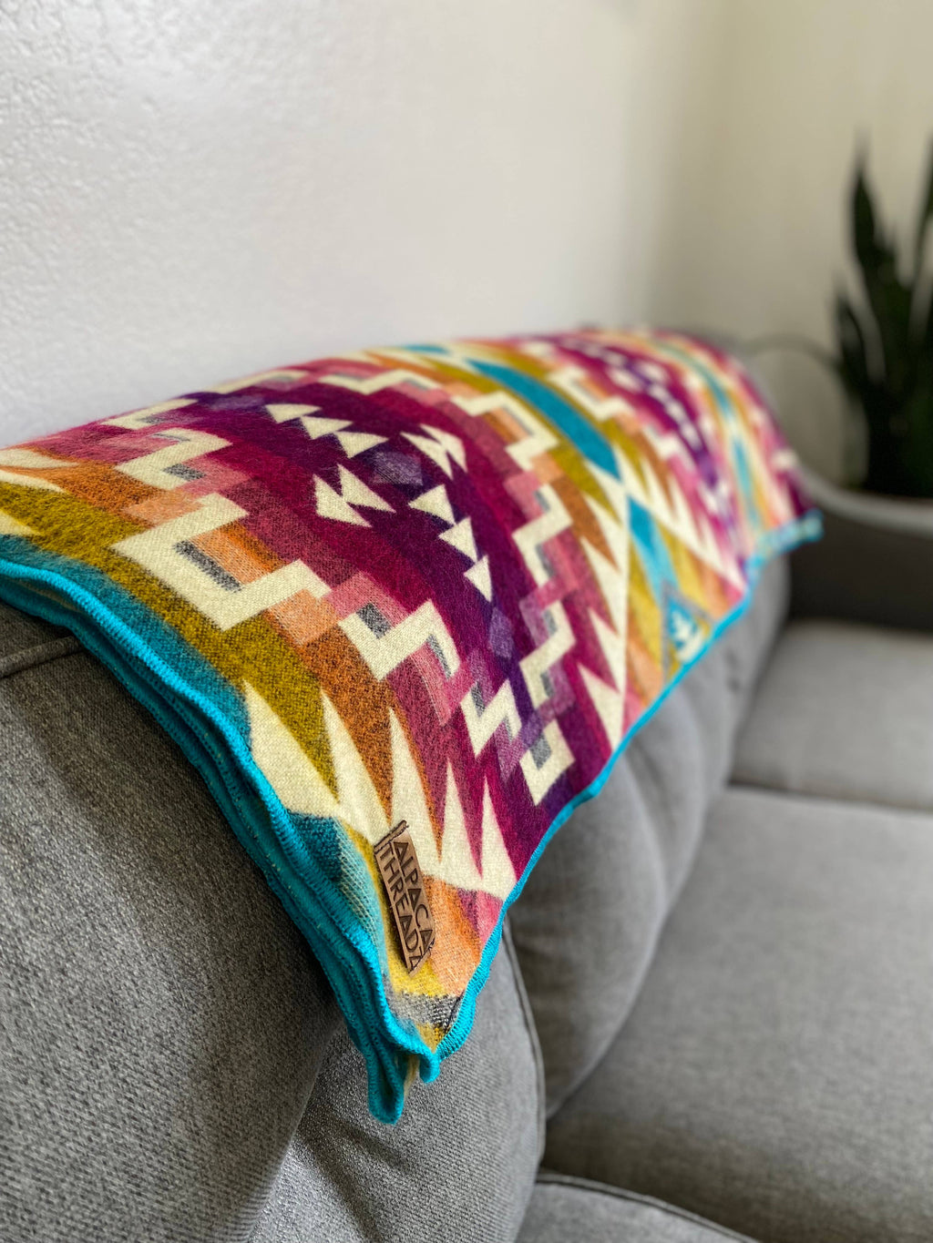 Desert Sunset Alpaca Blanket