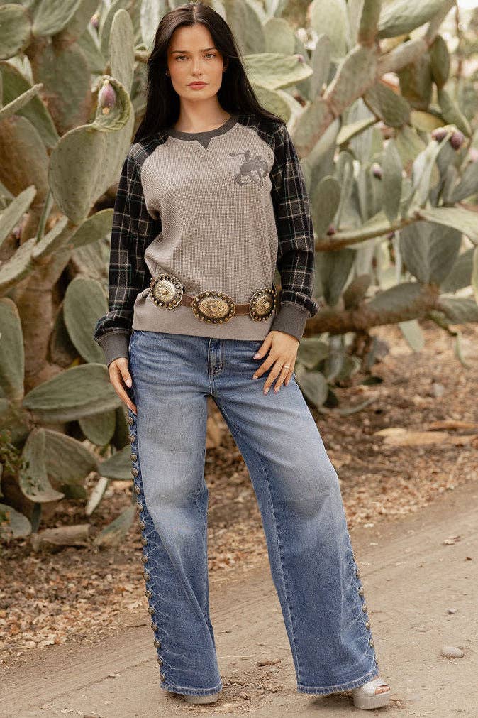 Rodeo Quincy Buffalo Billie Coin Jean
