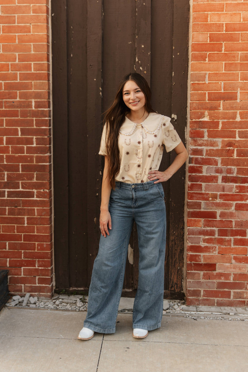 Lucky Little Horseshoe Blouse