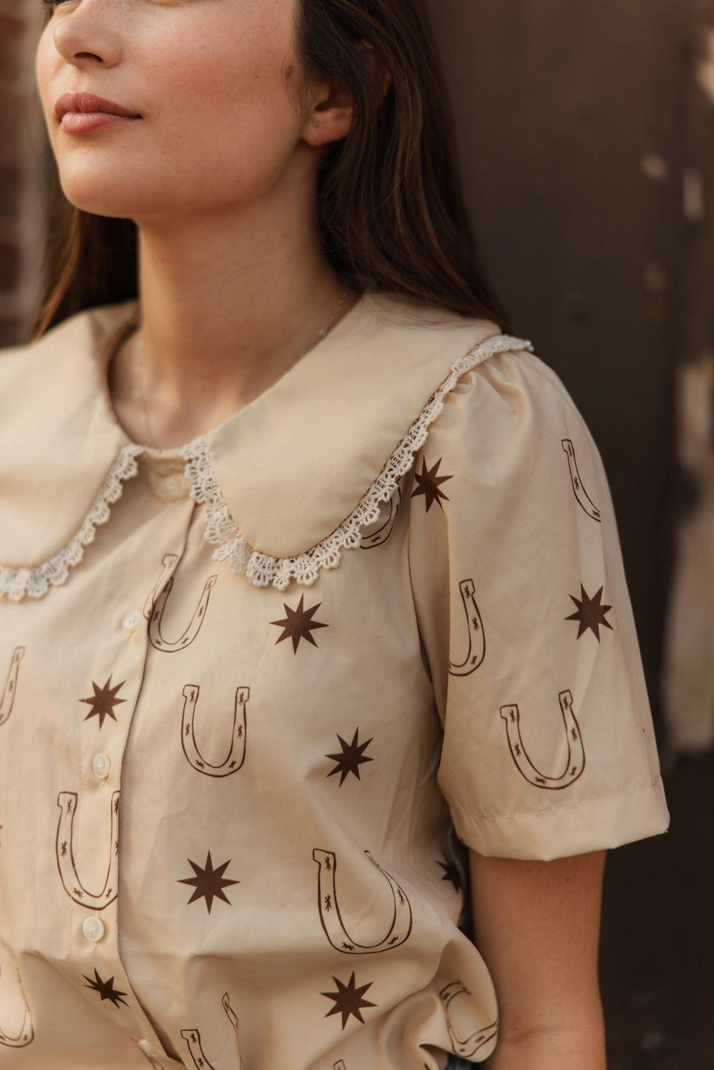 Lucky Little Horseshoe Blouse