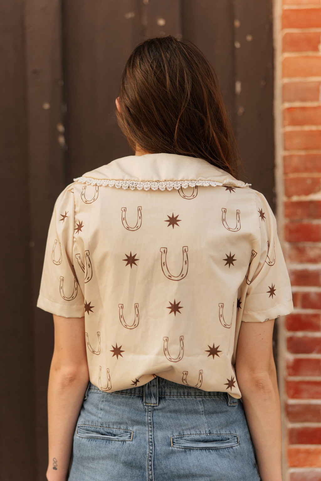 Lucky Little Horseshoe Blouse