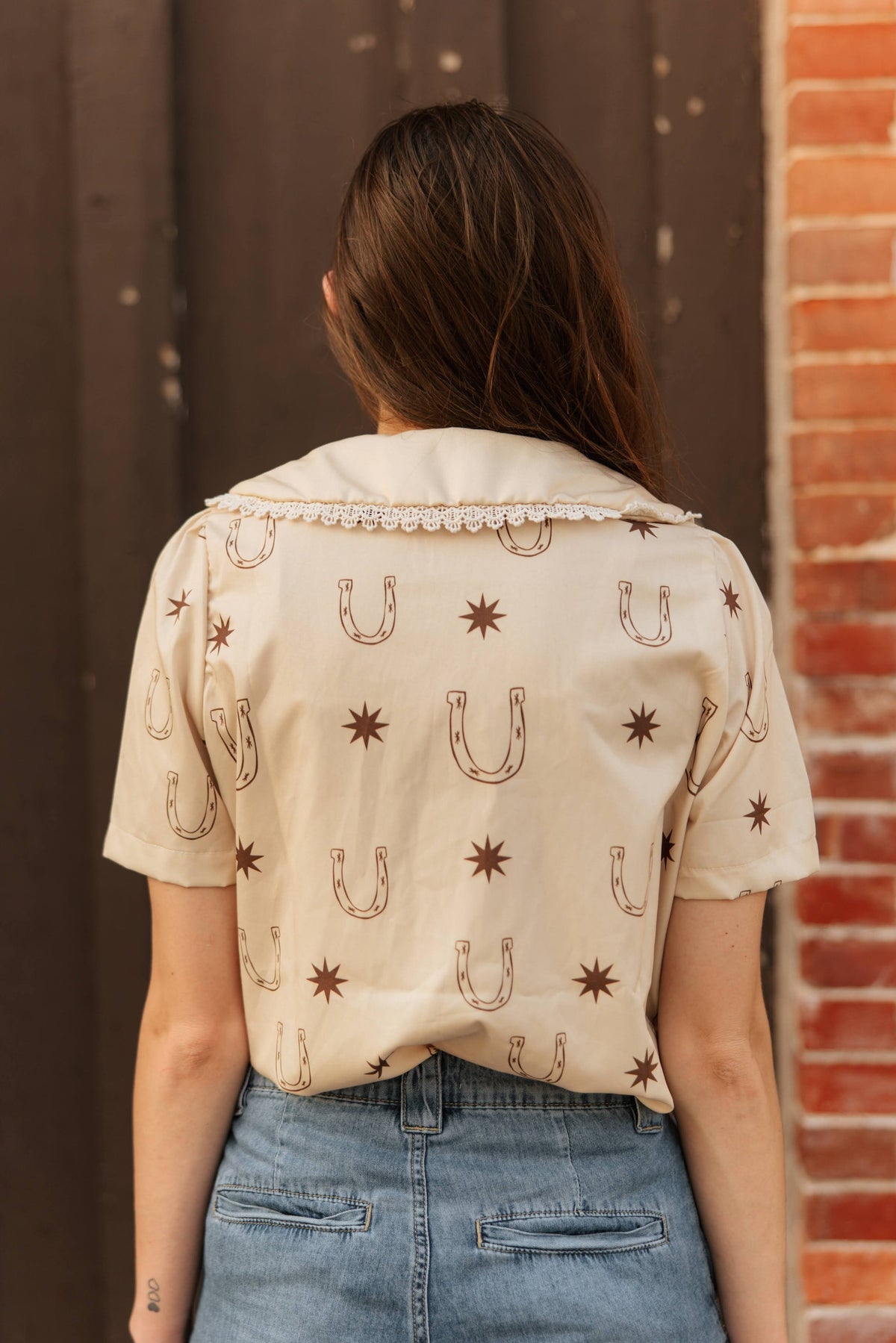 Lucky Little Horseshoe Blouse
