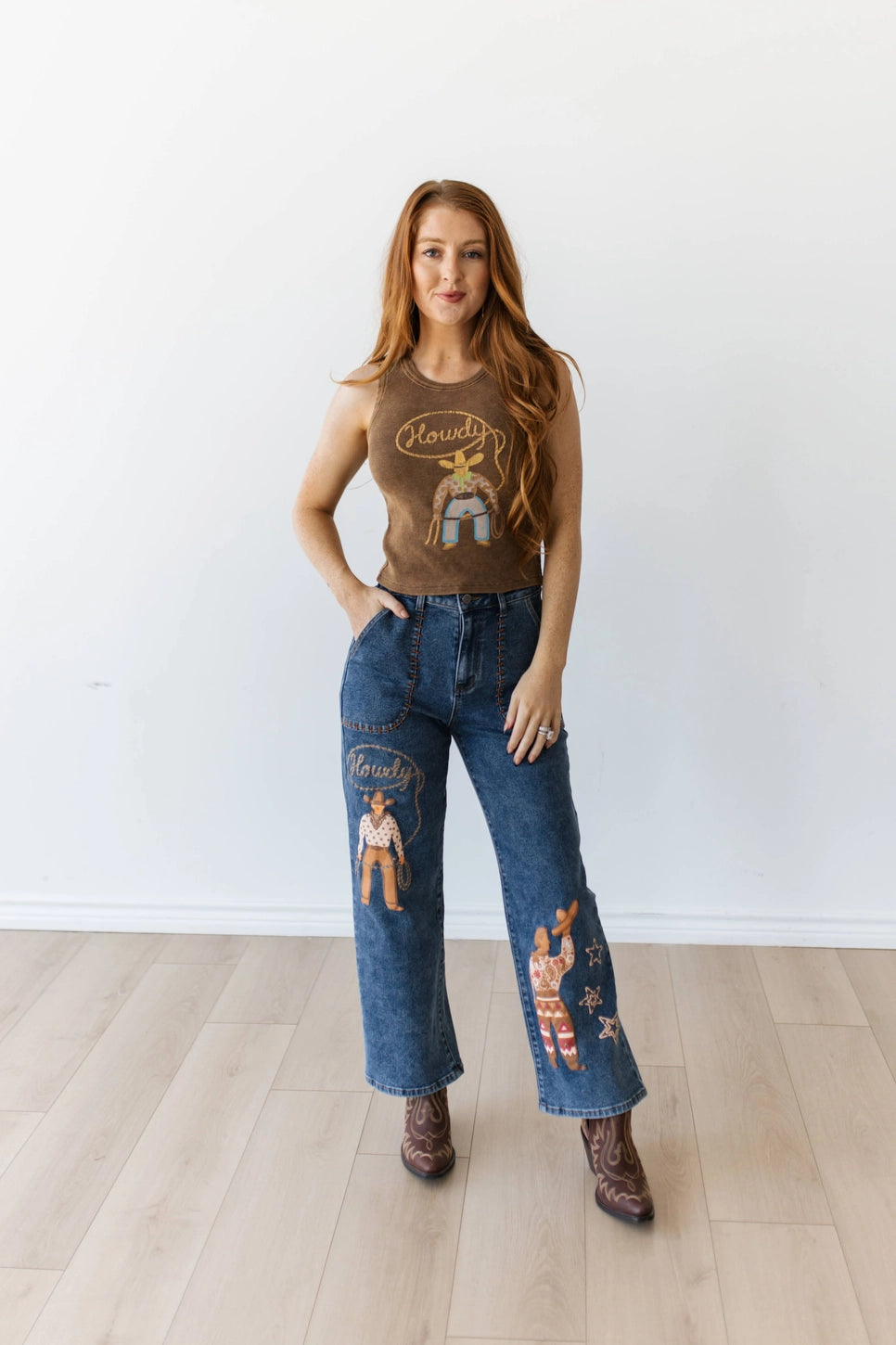 Howdy Cowboy Denim Jeans