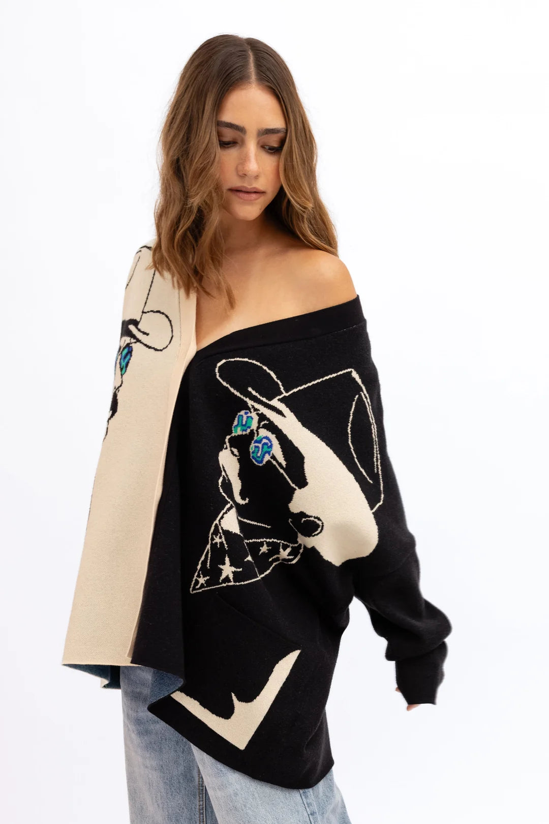 Allie Falcon's Casanova Boyfriend Cardigan