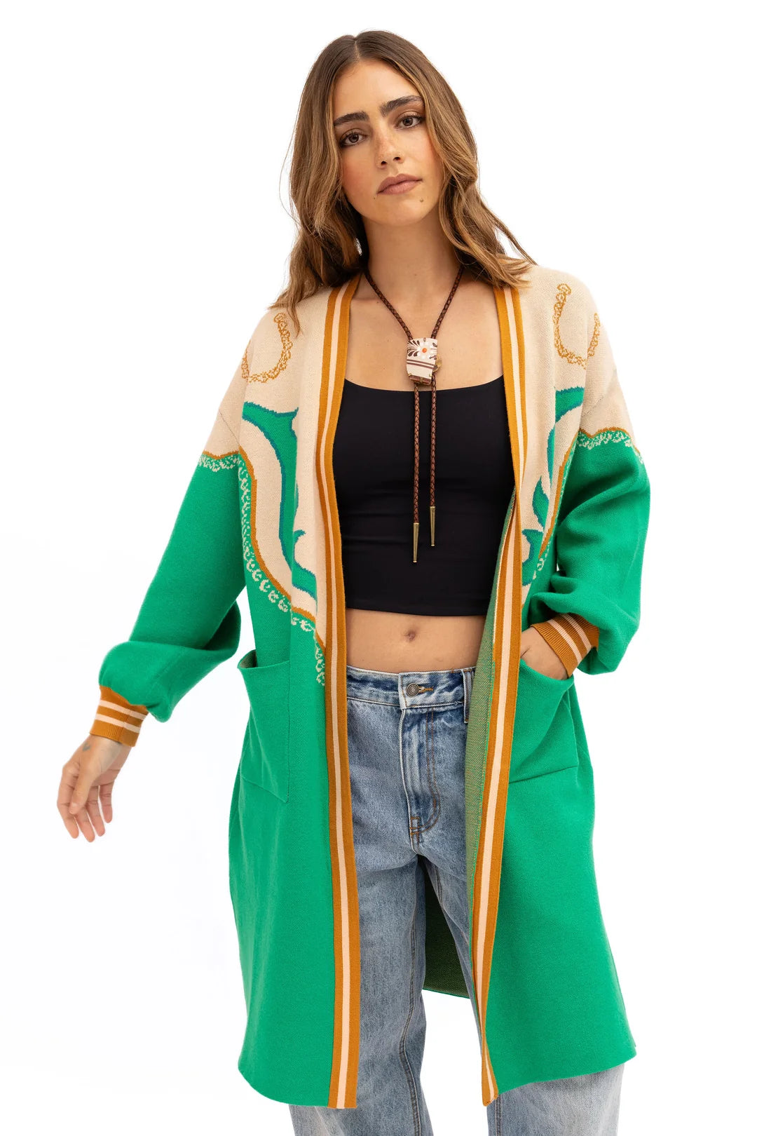 Allie Falcon's Keepsakes Midi Cardigan
