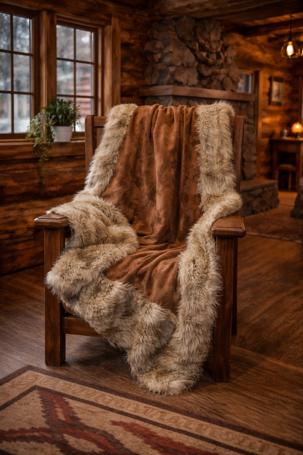 Tasha Polizzi Chateau Throw Blanket