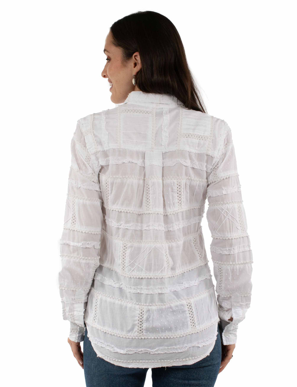 Scully Brand Patchwork blouse
