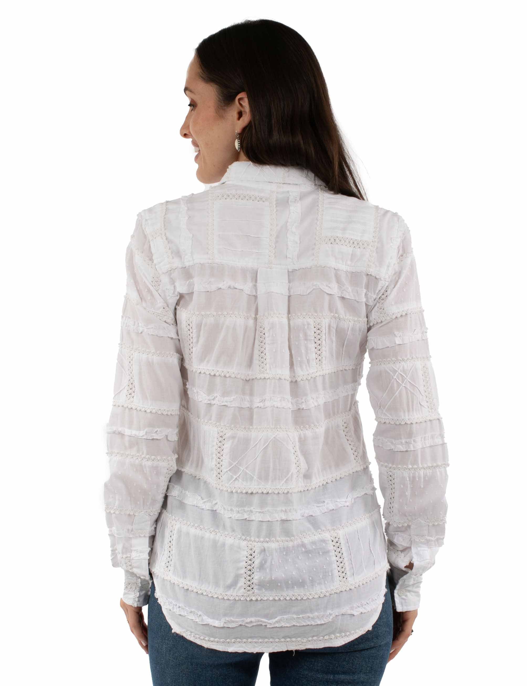 Scully Brand Patchwork blouse