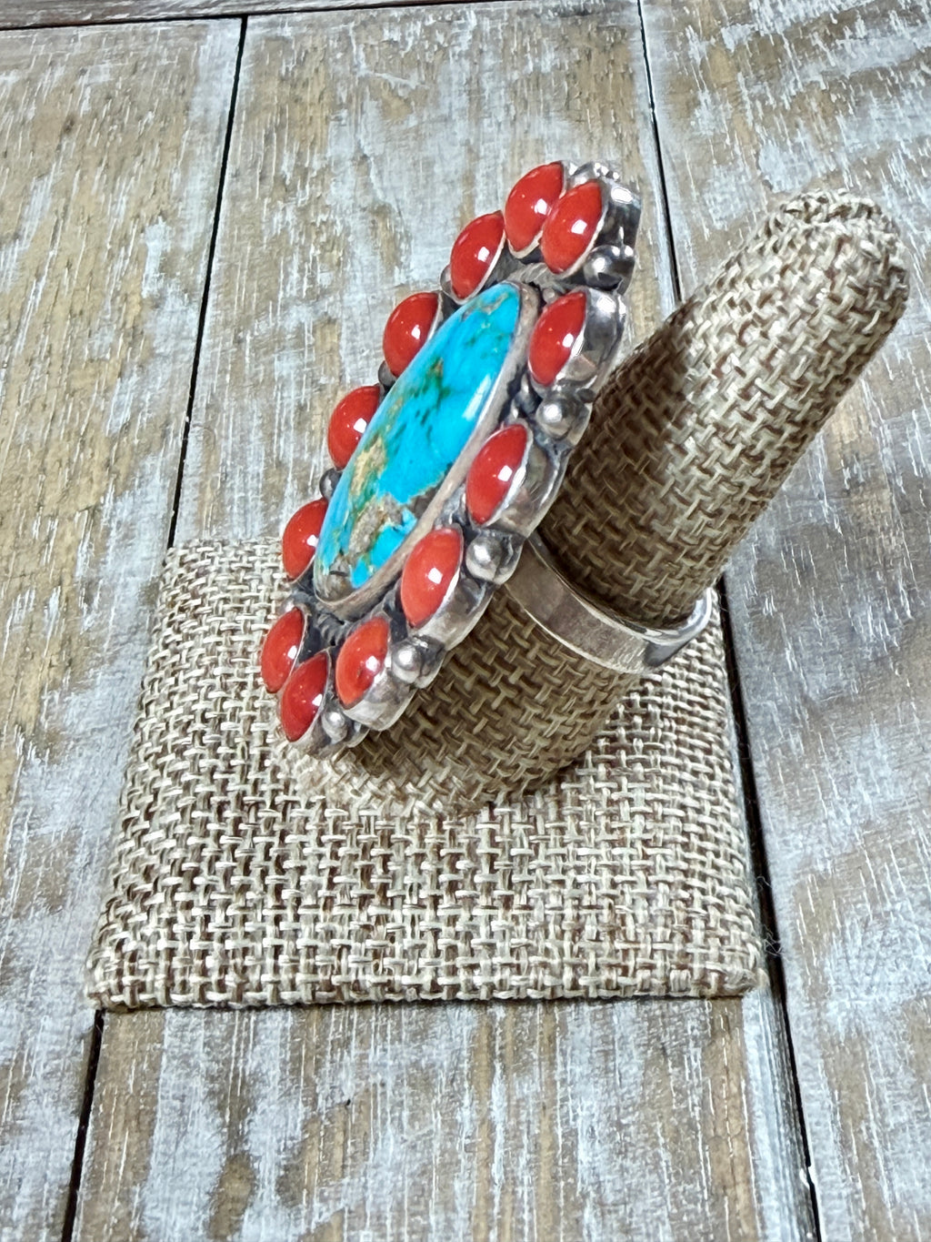 Desert Fire Bloom Ring By B. Jackson