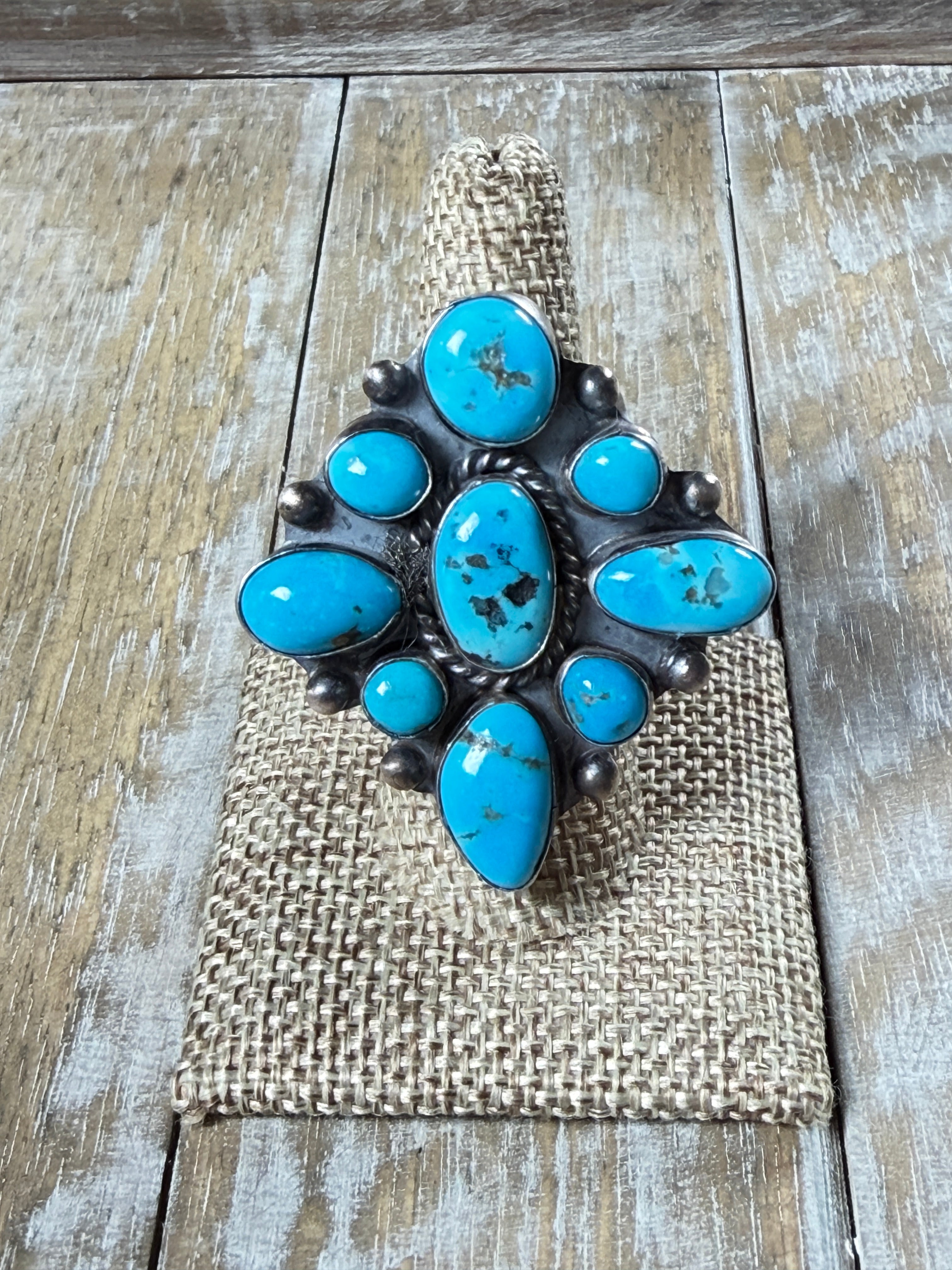 High Desert Sky Cluster Ring  By Wilson Dawes