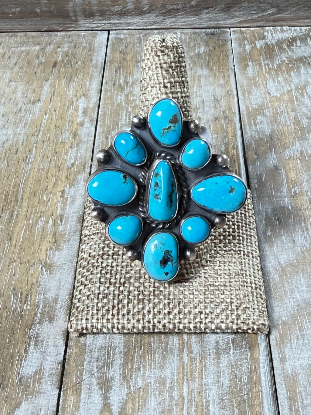 High Desert Sky Cluster Ring  By Wilson Dawes